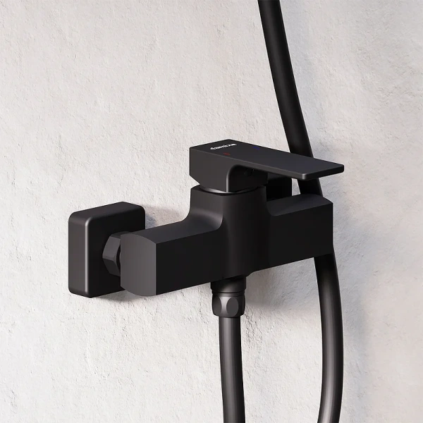 Смеситель для душа Damixa Gala черный, для душа - фото 2