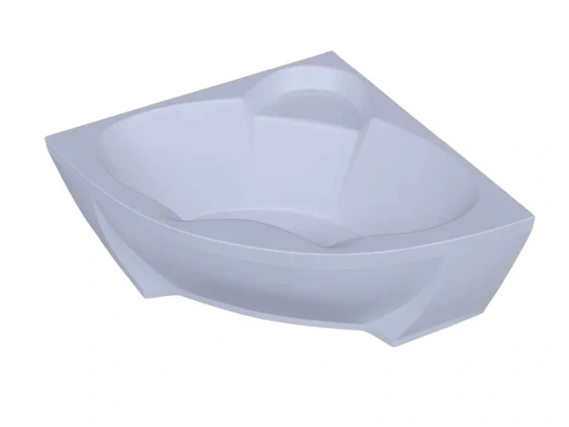 Ванна акриловая Акватек Поларис-1 140.5x140.5 см с каркасом - фото 3