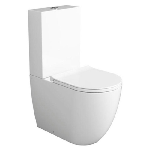 Унитаз компакт Simas Vignoni VI07bi с вертикальным выпуском - фото 1