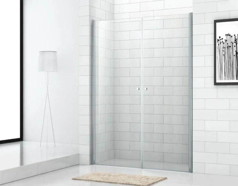 Душевая дверь в нишу Cezares Eco 80 см стекло прозрачное - фото 2