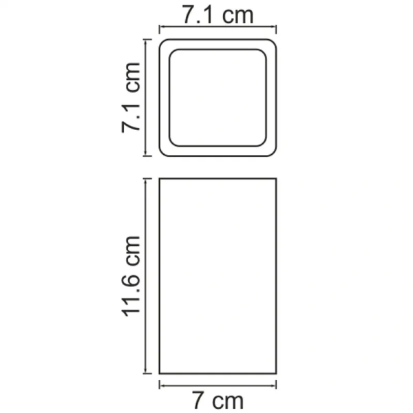 Стакан для ванной WasserKRAFT Oder для зубных щеток - фото 2