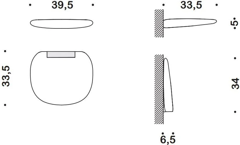Сиденье для душа Colombo Cavalletti E Sedili белое, по запросу index_2 - фото 6