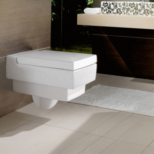 Унитаз подвесной Villeroy & Boch Memento цвет альпийский белый с покрытием CeramicPlus, подвесные, встраиваемые - фото 2