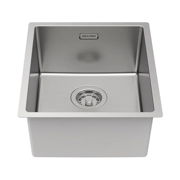 Мойка для кухни Paulmark Lassan 38 см нержавеющая сталь - фото 3