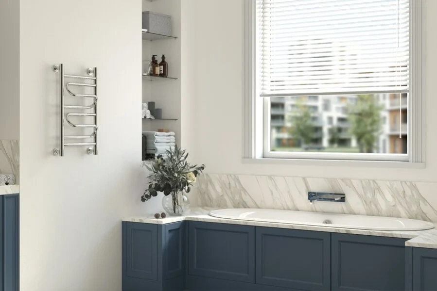 Полотенцесушитель водяной Сунержа Элегия+ 0205-6040 40х60 см из нержавеющей стали - фото 3