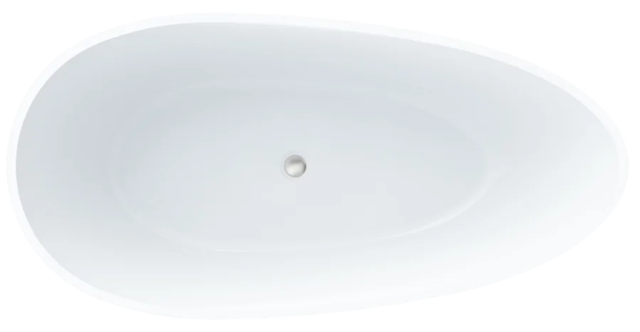 Ванна из искусственного камня C-Bath Demetra CBM002001 170 х 85 см, белая - фото 2