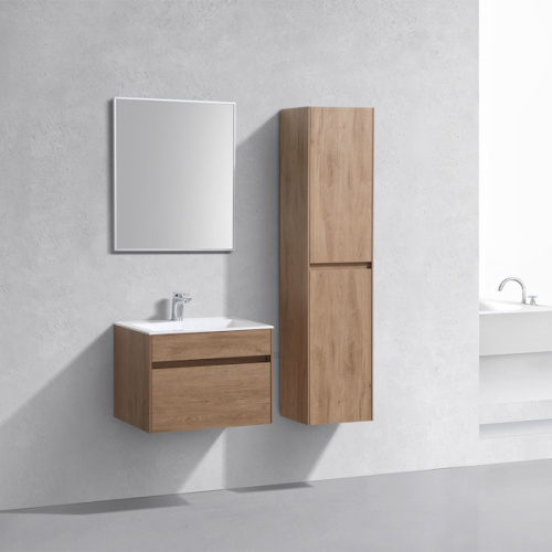 Тумба под раковину подвесная Vincea Chiara 59,2 см N.Oak, современная, hi-tech - фото 3