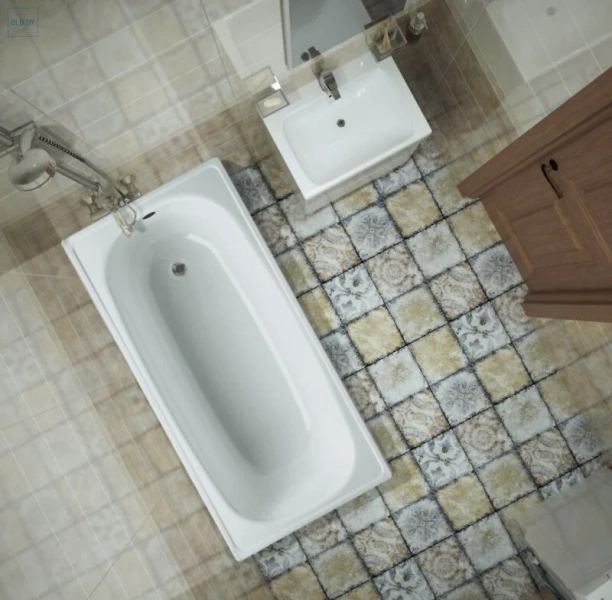 Ванна стальная BLB Europa B40E22001 140 x 70 см, без гидромассажа, недорогие - фото 6