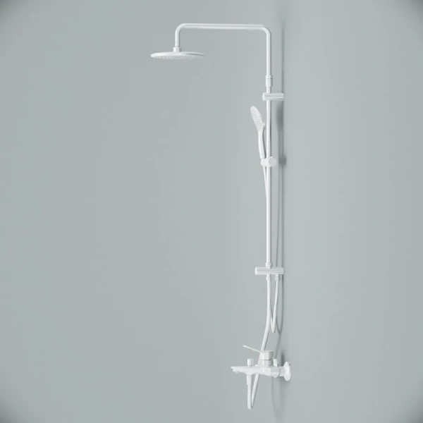 Душевой комплект Am.Pm X-Joy белый матовый, душевые комплекты, наборы index_1 - фото 7