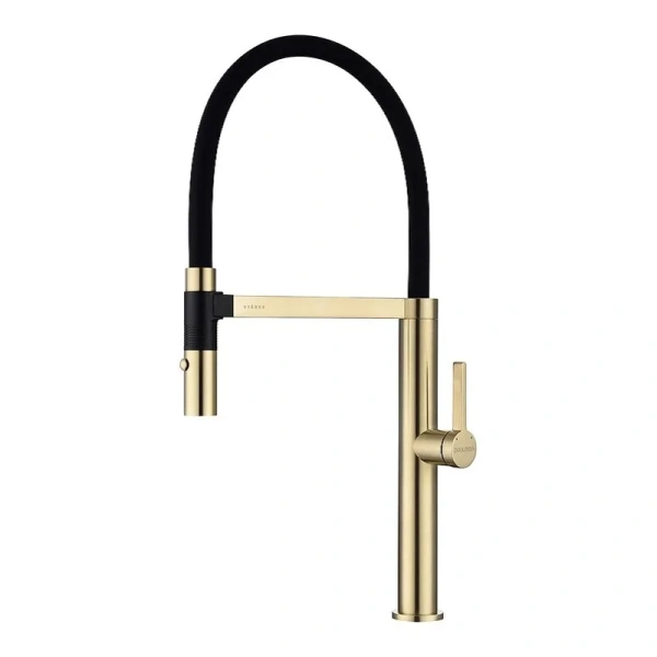 Смеситель для кухни Paulmark Leader Le214101 с гибким изливом