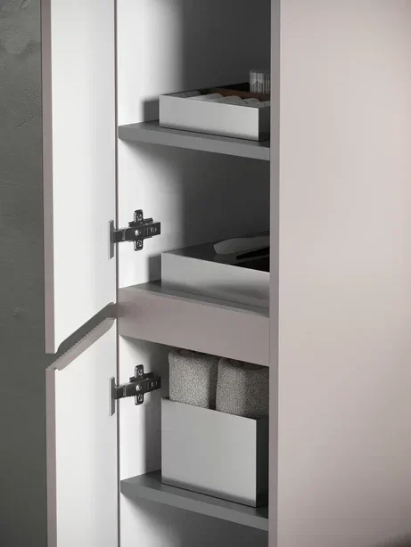 Шкаф-пенал подвесной Sancos Snob T 35 см doha soft, современные, hi-tech - фото 4