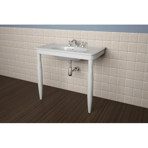 Раковина Hatria Dolcevita Y0F001 100х55 см, подвесные, на пьедестал, пристенные - фото 3