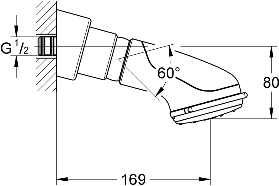 Верхний душ Grohe Relexa Plus 28190000 - фото 2