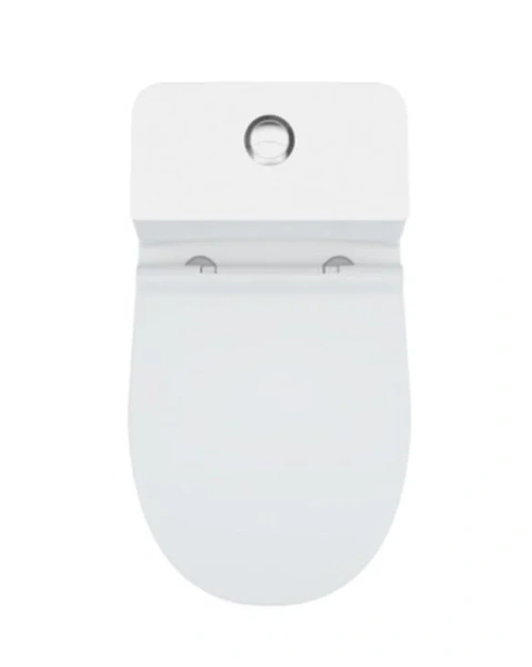 Унитаз компакт IDDIS Edifice Rimless, безободковые, сиденье с микролифтом , с антивсплеском, компакт, низкие - фото 5