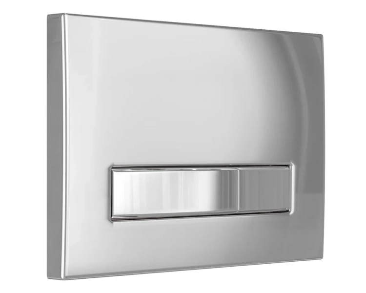 Клавиша смыва Berges Atom Line хром глянец - фото 3