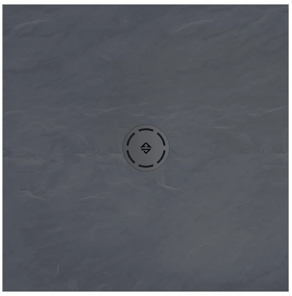 Душевой поддон Jacob Delafon Singulier E67033 90х90 см из неокварца - фото 1