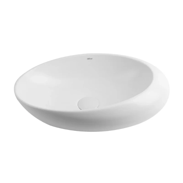 Раковина Abber Bequem 49 см белая матовая, накладные (на столешницу), пристенные - фото 3