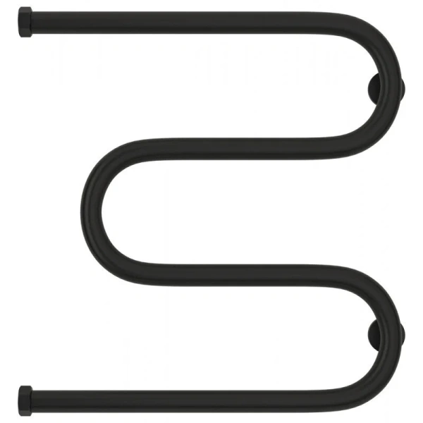 Полотенцесушитель водяной Сунержа М-образный 50х50 см черный матовый, нет в наличии - фото 8