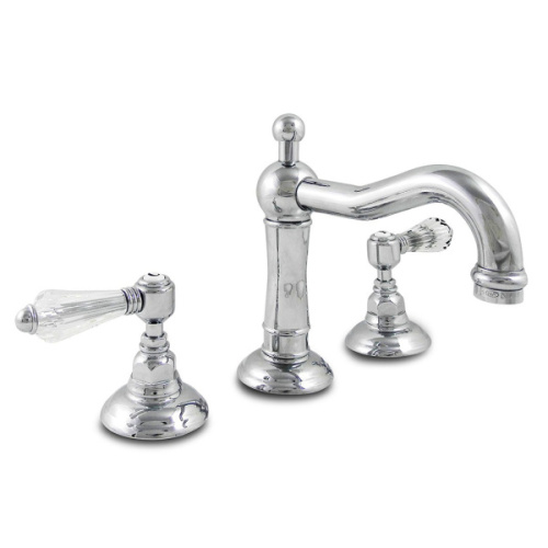 Смеситель для раковины, ручка 34 Cristallo Liberty, Nicolazzi Half Dome Crystal 1409