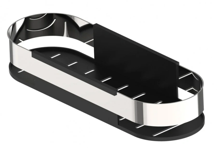 Полочка для ванной IDDIS нержавеющая сталь - фото 1