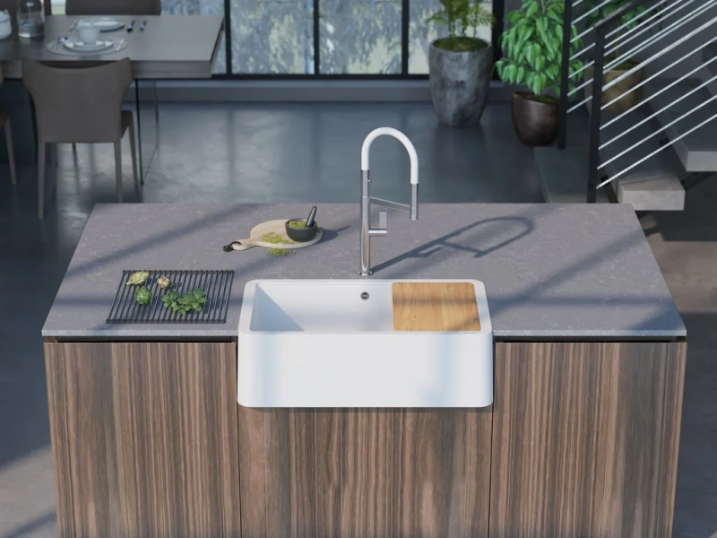 Мойка для кухни Omoikiri Tarento 499317 83 см врезная - фото 3