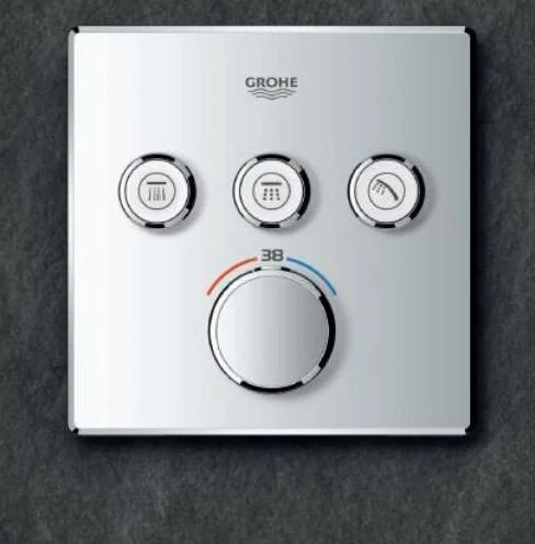 Душевой комплект Grohe Grohtherm SmartControl хром - фото 3