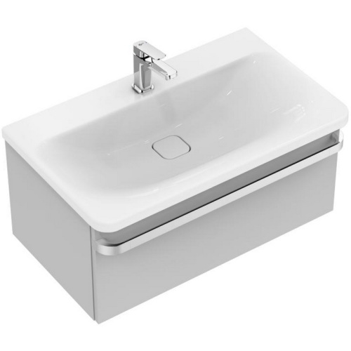 Тумба под раковину подвесная Ideal Standard Tonic II 80 см светло-серый глянцевый, 80 см - фото 6