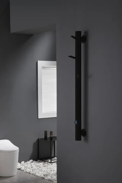 Полотенцесушитель электрический Boheme Oak 20х150 см черный - фото 3