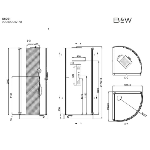 Схема, матовый профиль - фото 9