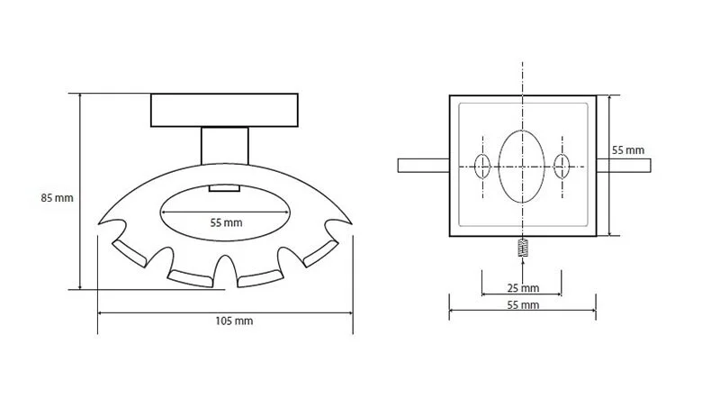 Держатель для зубных щеток Bemeta Beta хром - фото 2