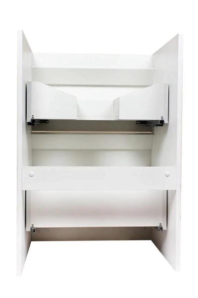 Тумба под раковину напольная Style Line Даллас 58 см венге, моноблок, для стиральной машины - фото 5