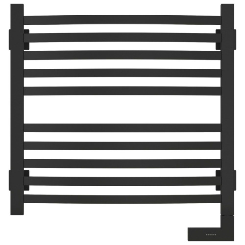 Полотенцесушитель электрический Сунержа Аркус 2.0 50х50 см матовый черный, тэн правый, современные, hi-tech - фото 2