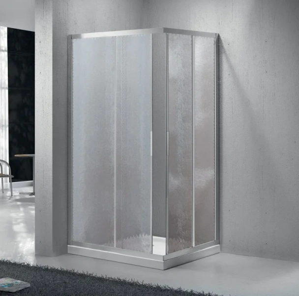 Душевой уголок BelBagno Sela 120х90 см стекло рифленое - фото 3