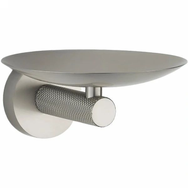 Мыльница Boheme Uno Nickel Brush - фото 1