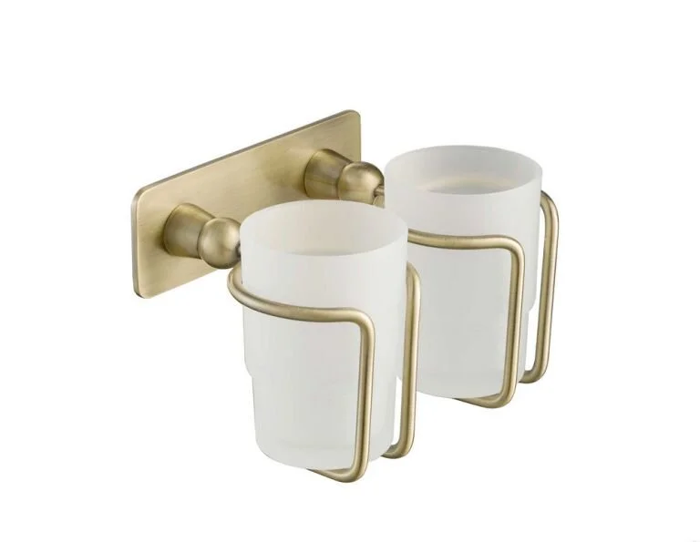 Стакан для зубных щеток двойной Timo Nelson антик 160032/02 - фото 1