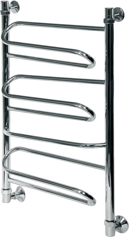 Полотенцесушитель водяной Ника Curve 50x40 см хром - фото 2