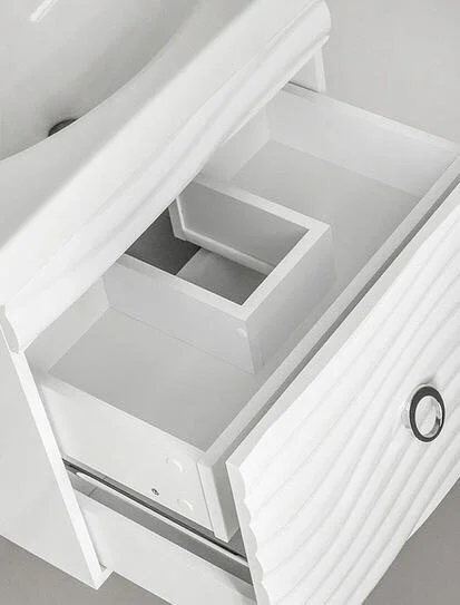 Тумба под раковину подвесная Style Line Вероника 57 см белая, белая - фото 7