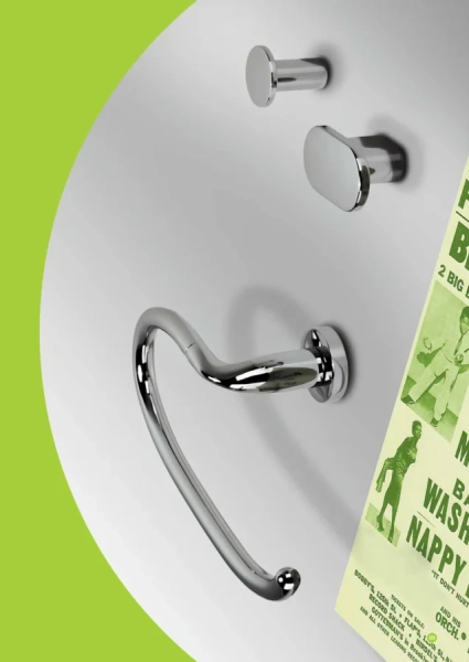 Крючок для ванной Colombo Basic одинарный - фото 2