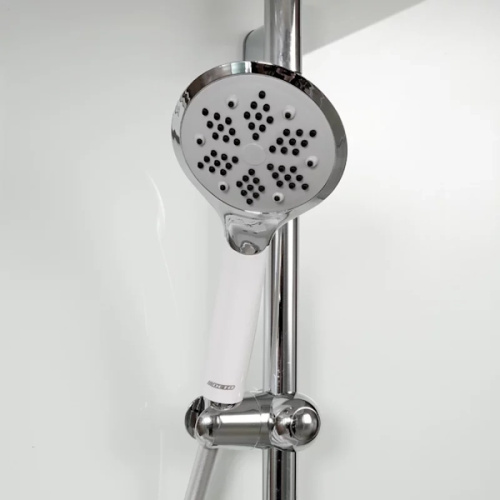 Душевая кабина Deto EM 170x90 см с сиденьем, стеклянные, рифленые - фото 6