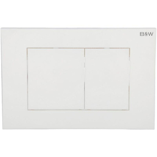 Клавиша смыва Black&White Universe 953 ABS пластик - фото 1