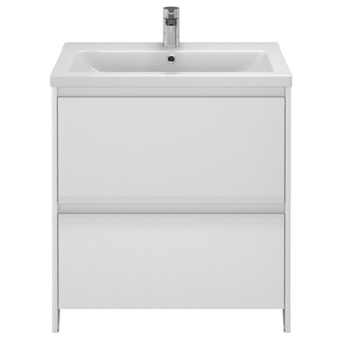 Тумба с раковиной напольная Velvex Klaufs tnKLA.70.2Y-61 70 см с ящиками - фото 1