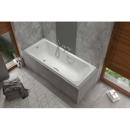 Ванна чугунная Универсал Ностальжи 150х70 см с отверстиями под ручки - фото 2