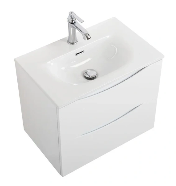 Тумба под раковину подвесная BelBagno Marino-Cer-Mini 50 см Bianco Opaco - фото 3