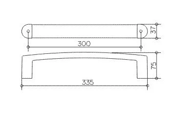 Поручень для ванной Keuco Elegance 11607 - фото 3