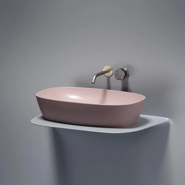 Раковина Ceramica Nova Element 60 см розовая, в наличии - фото 9