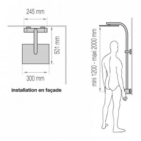 Душевая система Valentin TOUAREG 3 - фото 4