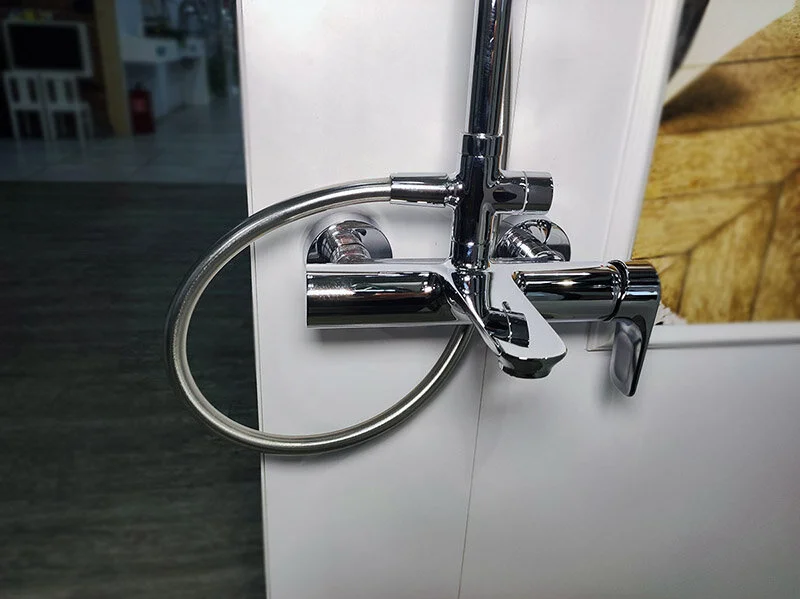 Душевая стойка Jacob Delafon Aleo хром, рычажные - фото 6