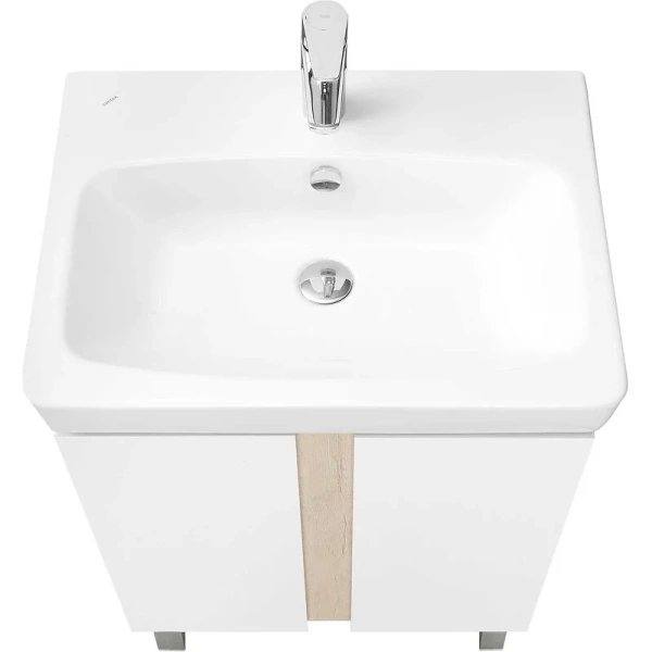 Тумба с раковиной напольная Акватон Кантри 1A257401AHB20 60 см с двумя распашными дверцами - фото 4