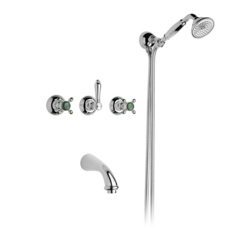 Смеситель для ванны, медь, Nicolazzi Le Pietre - фото 1