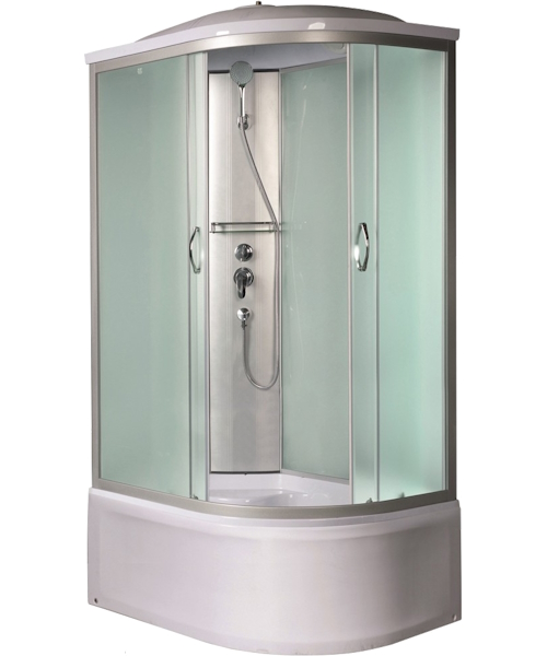 Душевая кабина River Nara XL 100/80/44 MT 100x80 см асимметричная - фото 1